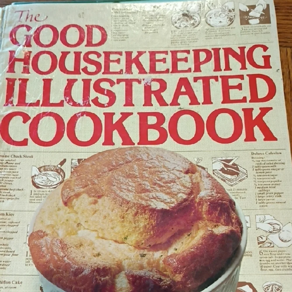 White and Red Kitchen Cookbook